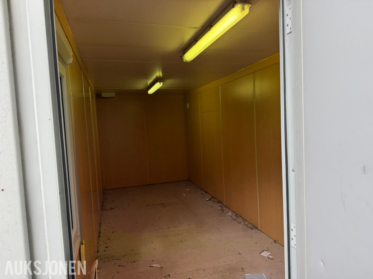 Uniteam Mannskapscontainer/kontor modul 20 fot