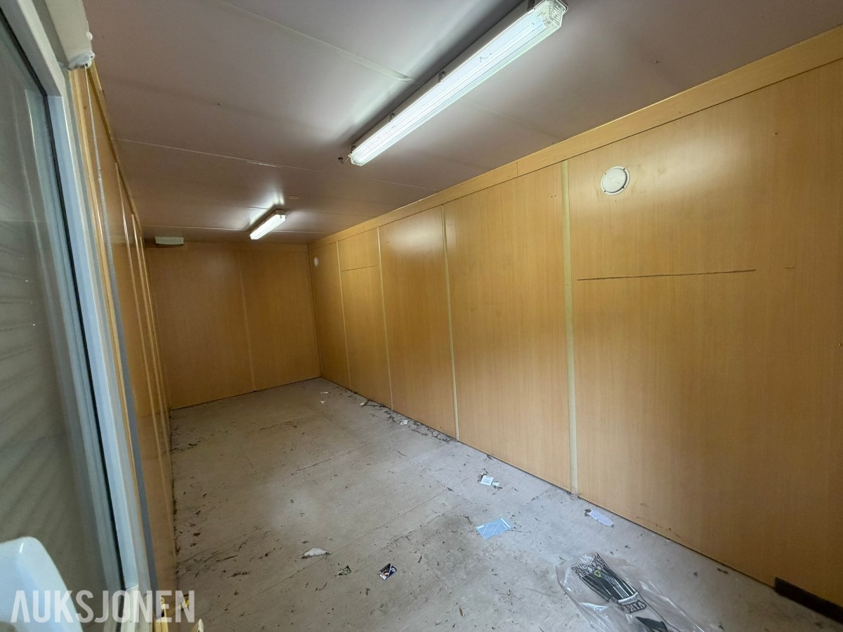 Uniteam Mannskapscontainer/kontor modul 20 fot
