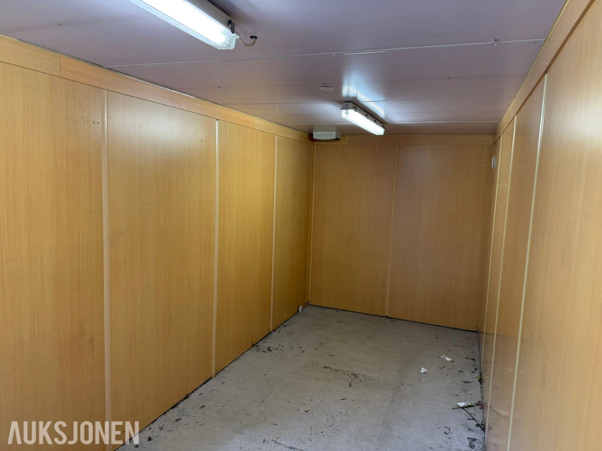 Uniteam Mannskapscontainer/kontor modul 20 fot