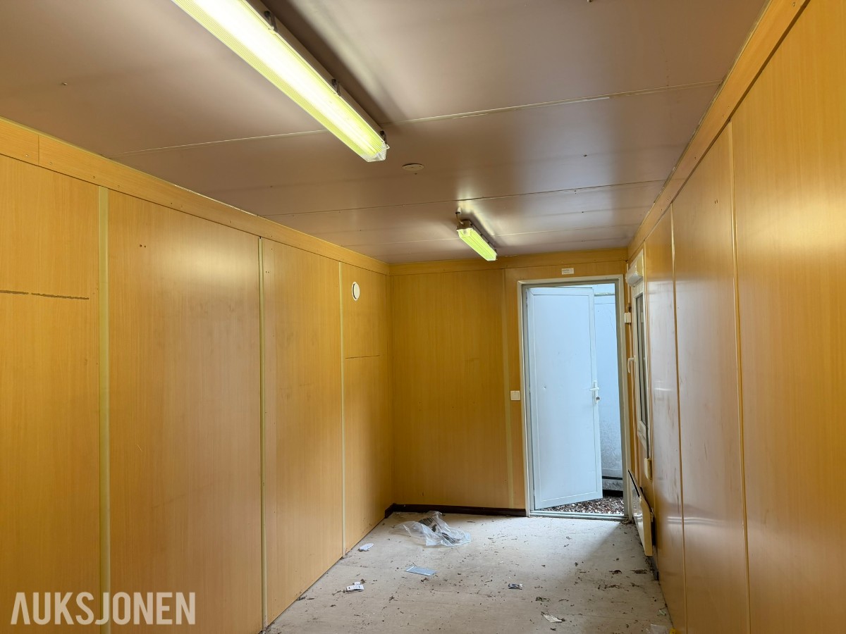 Uniteam Mannskapscontainer/kontor modul 20 fot
