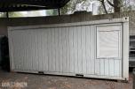 Uniteam Mannskapscontainer/kontor modul 20 fot