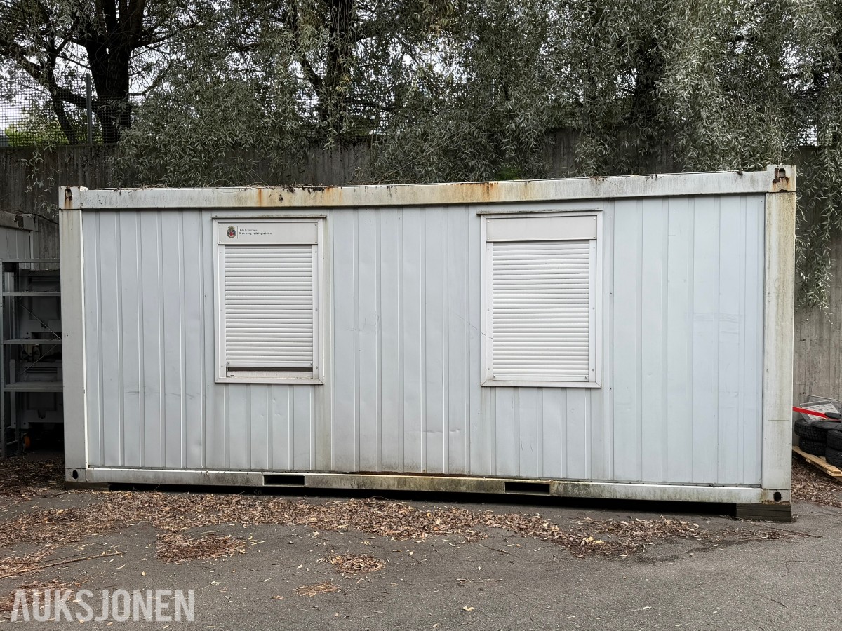 Uniteam Mannskapscontainer/kontor modul 20 fot