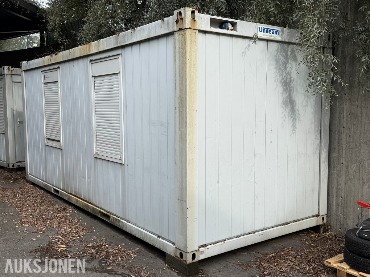 Uniteam Mannskapscontainer/kontor modul 20 fot