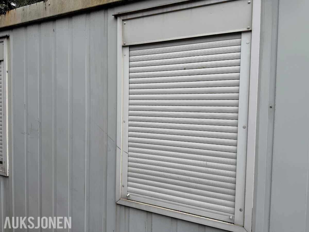Uniteam Mannskapscontainer/kontor modul 20 fot