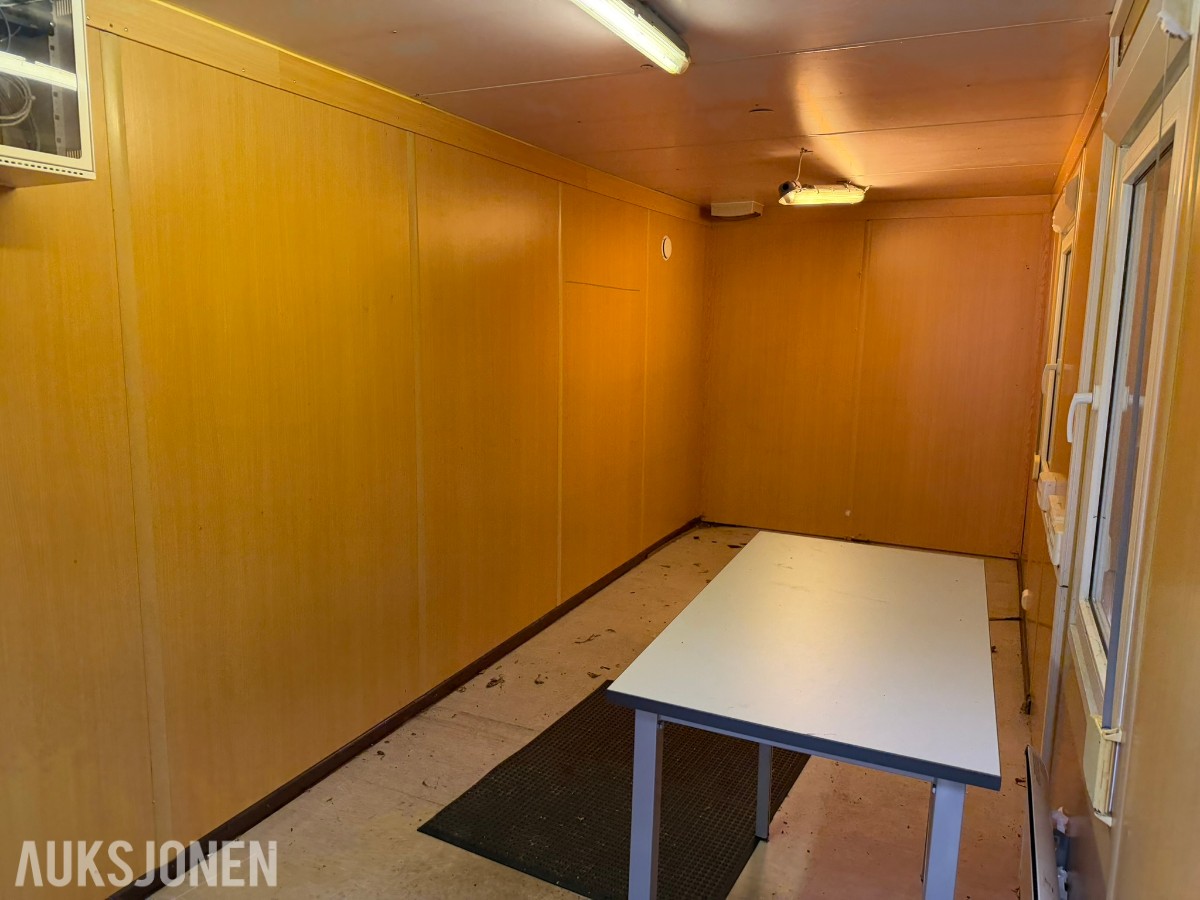 Uniteam Mannskapscontainer/kontor modul 20 fot