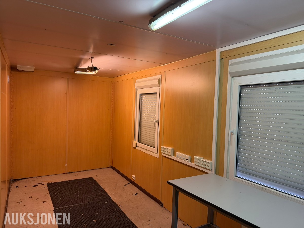 Uniteam Mannskapscontainer/kontor modul 20 fot