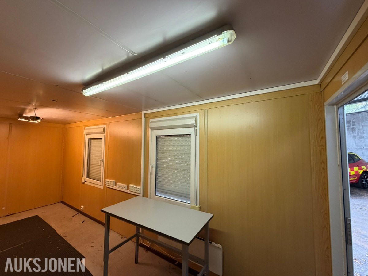 Uniteam Mannskapscontainer/kontor modul 20 fot