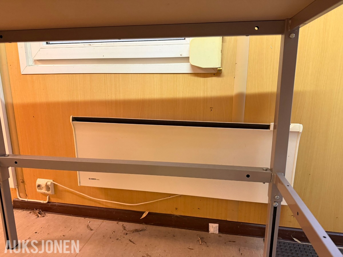 Uniteam Mannskapscontainer/kontor modul 20 fot