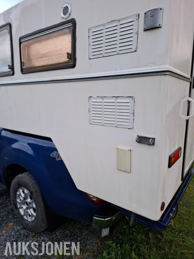 2016 FORD RANGER MED CAMPER, AUTOMAT, CRUISEKONTROLL, NAVIGASJON