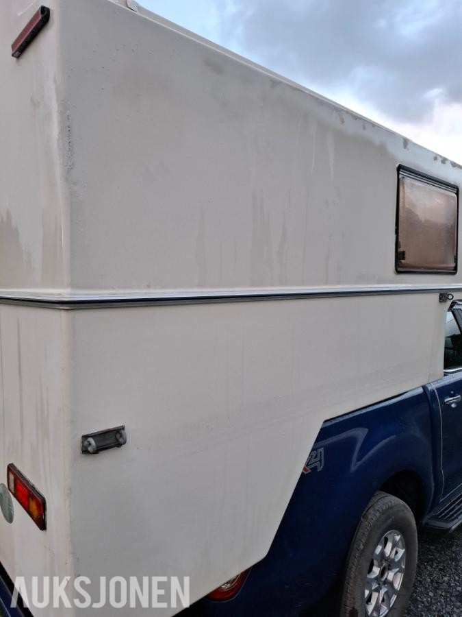 2016 FORD RANGER MED CAMPER, AUTOMAT, CRUISEKONTROLL, NAVIGASJON