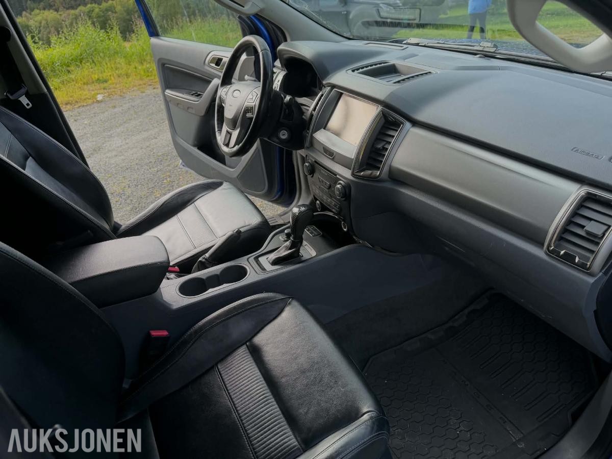 2016 FORD RANGER MED CAMPER, AUTOMAT, CRUISEKONTROLL, NAVIGASJON