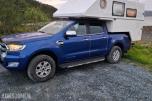 2016 FORD RANGER MED CAMPER, AUTOMAT, CRUISEKONTROLL, NAVIGASJON
