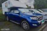 2016 FORD RANGER MED CAMPER, AUTOMAT, CRUISEKONTROLL, NAVIGASJON