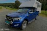 2016 FORD RANGER MED CAMPER, AUTOMAT, CRUISEKONTROLL, NAVIGASJON