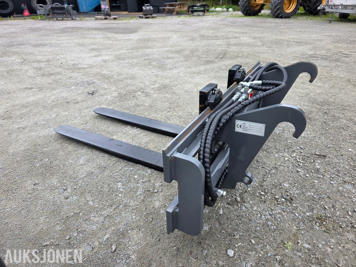 2024 Powertrack L45 hjullaster 217 timer Skuffe-hydrauliske pallegaffler