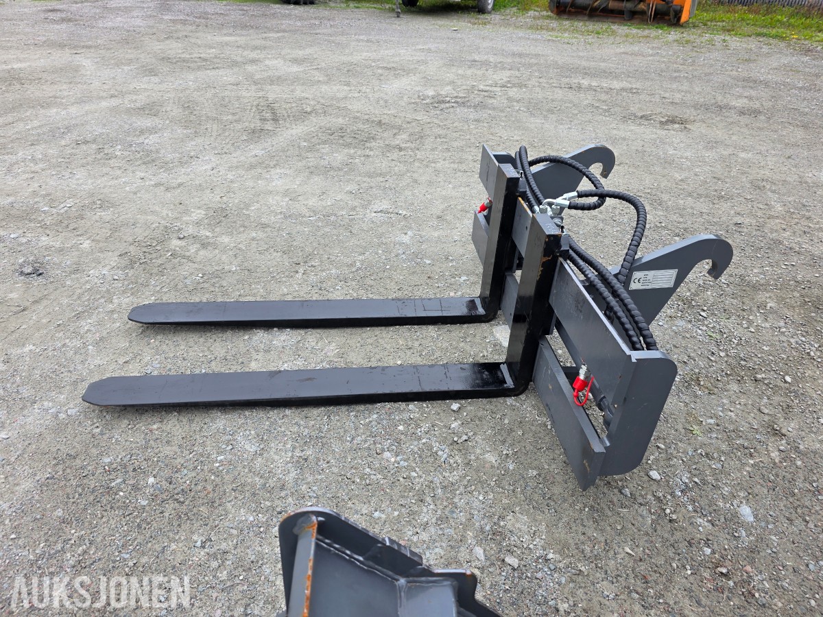 2024 Powertrack L45 hjullaster 217 timer Skuffe-hydrauliske pallegaffler
