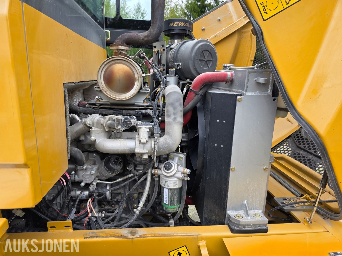 2024 Powertrack L45 hjullaster 217 timer Skuffe-hydrauliske pallegaffler