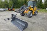 2024 Powertrack L45 hjullaster 217 timer Skuffe-hydrauliske pallegaffler
