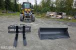 2024 Powertrack L45 hjullaster 217 timer Skuffe-hydrauliske pallegaffler