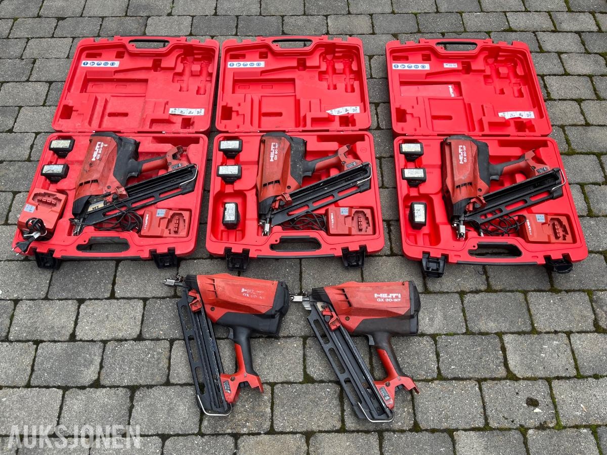 5stk - Hilti GX 90-WF spikerpistoler