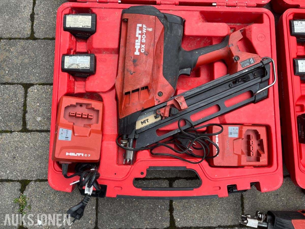 5stk - Hilti GX 90-WF spikerpistoler