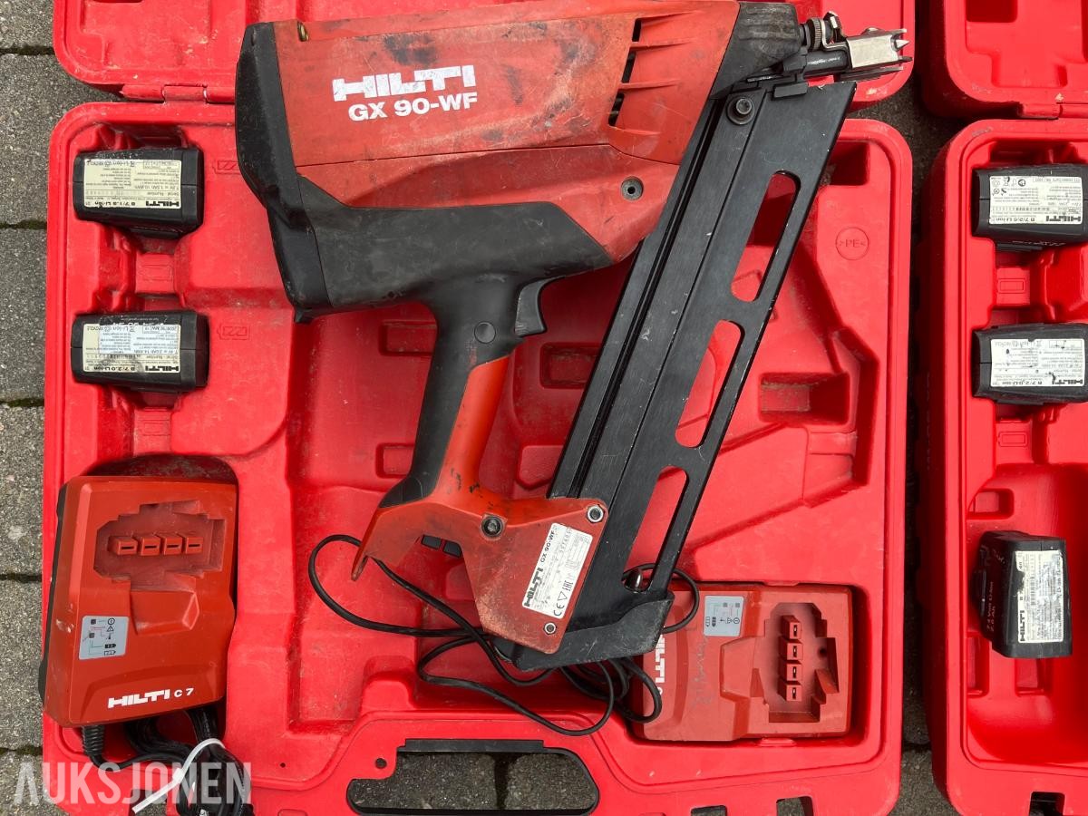 5stk - Hilti GX 90-WF spikerpistoler