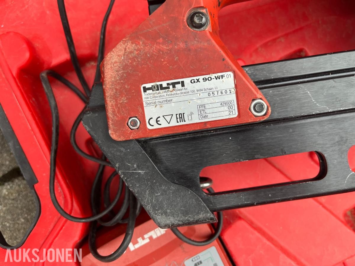 5stk - Hilti GX 90-WF spikerpistoler
