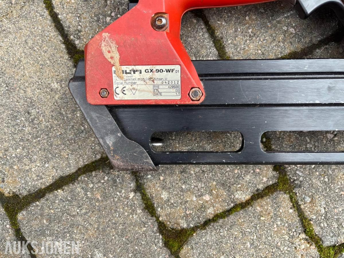 5stk - Hilti GX 90-WF spikerpistoler