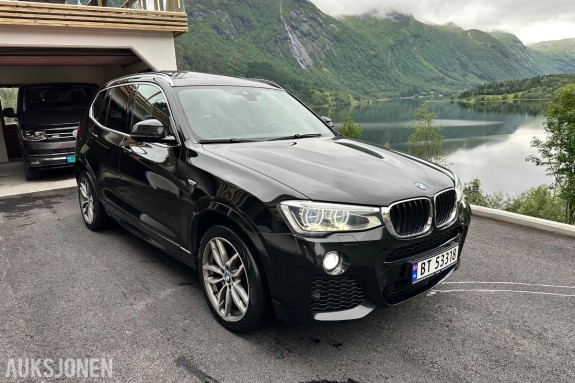2017 BMW X3, xDrive20d Automat, M-sport, Adaptiv cruisekontroll, Panorama soltak