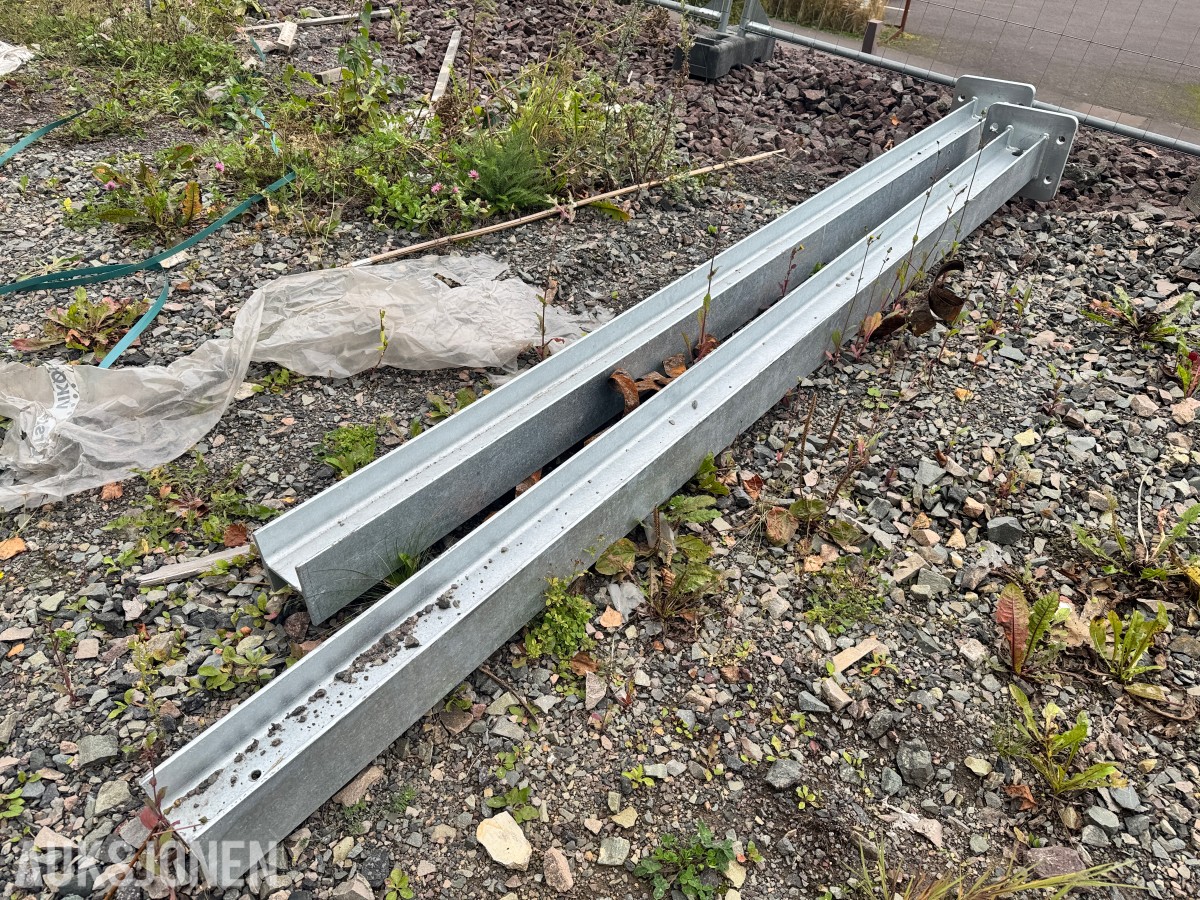 Forankringstolper - 5 stk 175cm, 2 stk 275cm