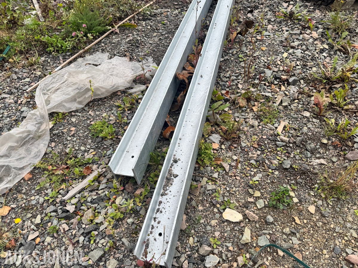 Forankringstolper - 5 stk 175cm, 2 stk 275cm