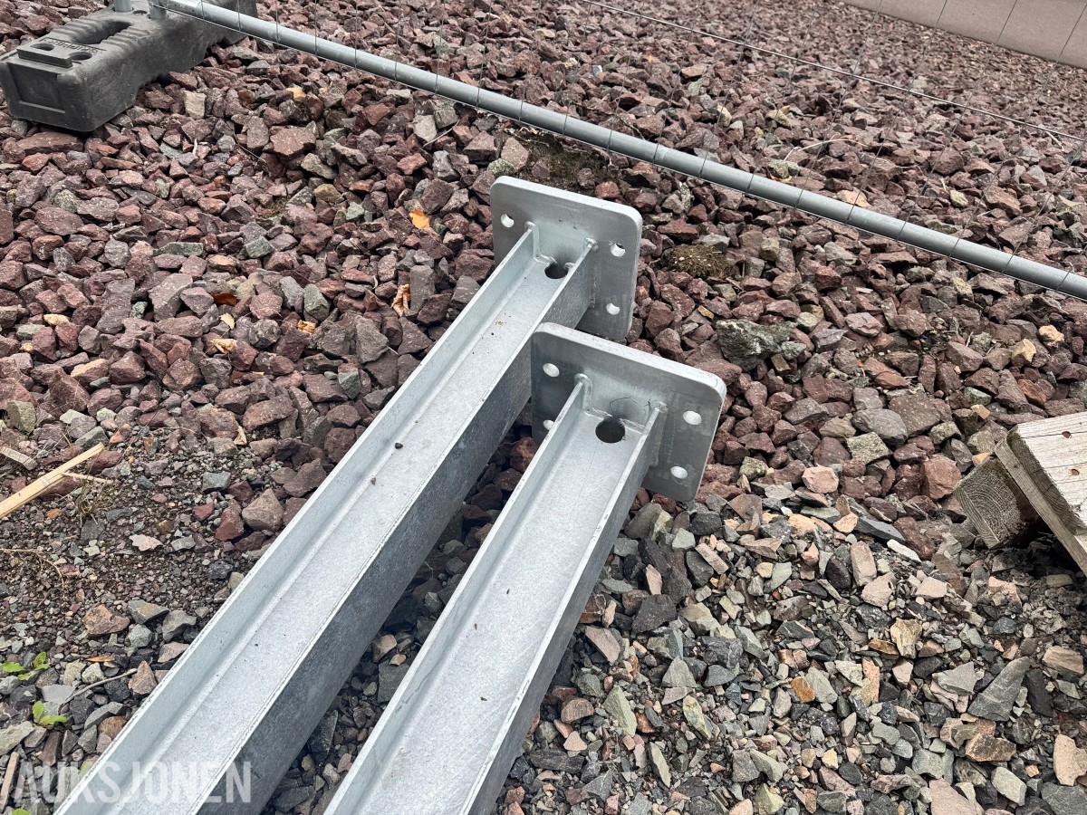 Forankringstolper - 5 stk 175cm, 2 stk 275cm