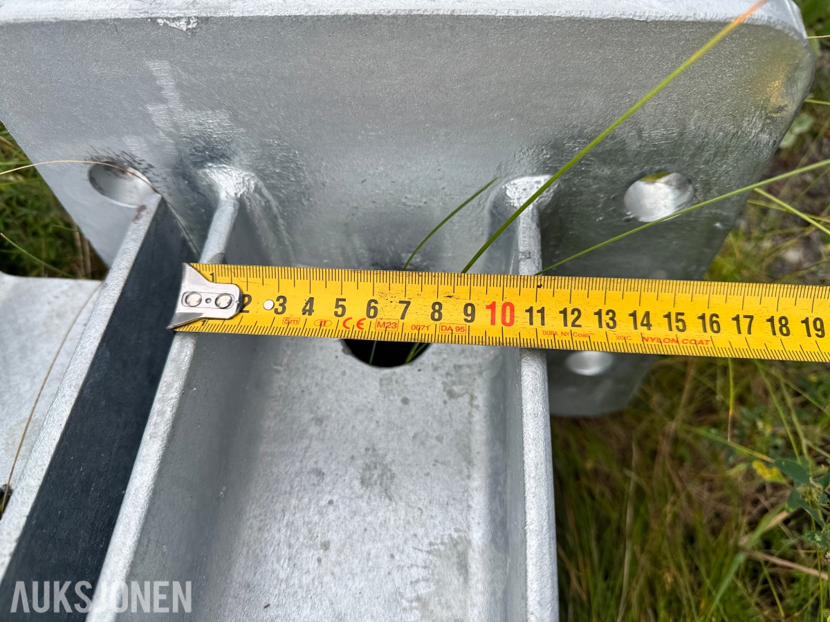 Forankringstolper - 5 stk 175cm, 2 stk 275cm