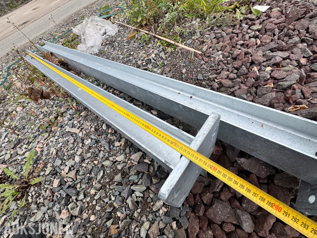 Forankringstolper - 5 stk 175cm, 2 stk 275cm