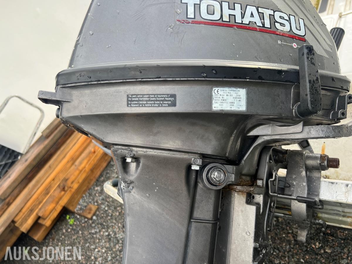 2001 Terhi 6020 Nordic båt med Tohatsu 9,9 18 hk