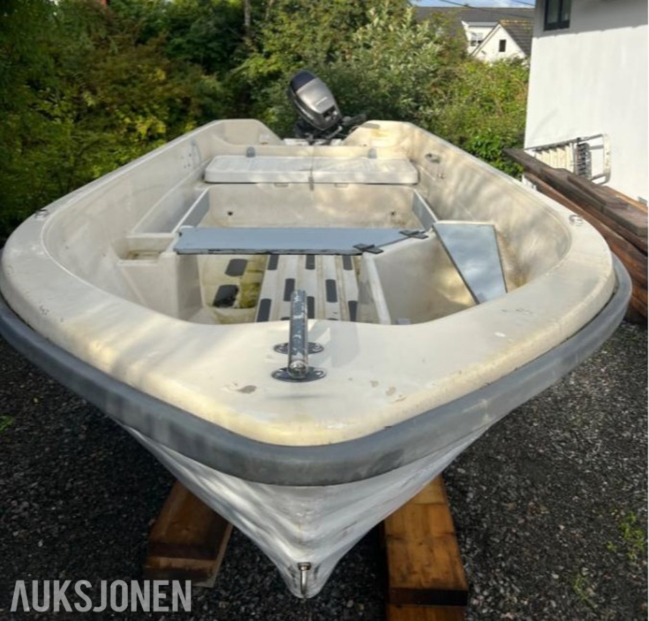 2001 Terhi 6020 Nordic båt med Tohatsu 9,9 18 hk