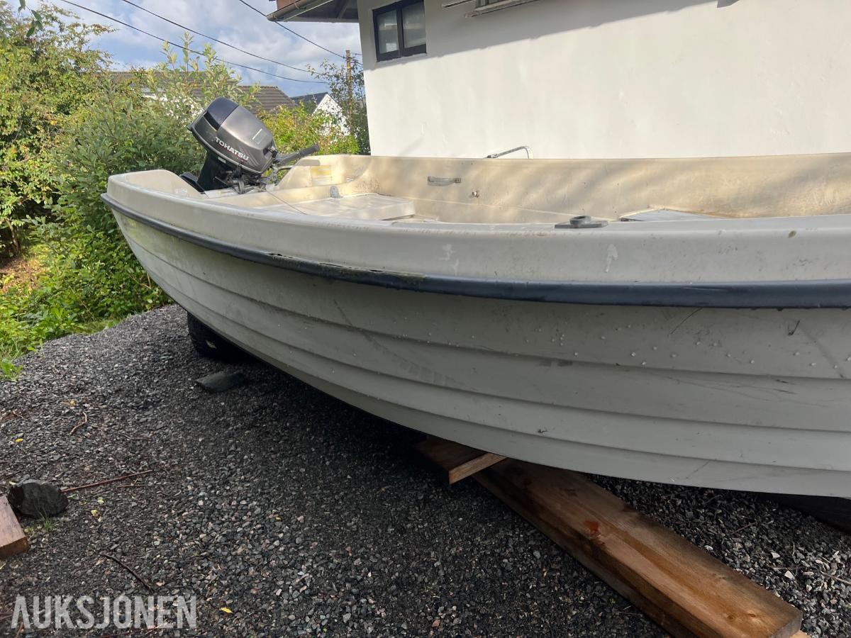 2001 Terhi 6020 Nordic båt med Tohatsu 9,9 18 hk