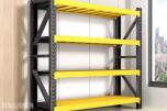 4 stk komplette Lagerreoler 120×60×200cm – 200kg pr. hylle – total 800kg