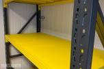 4 stk komplette Lagerreoler 200×60×200cm – Svart+gul 1200kg