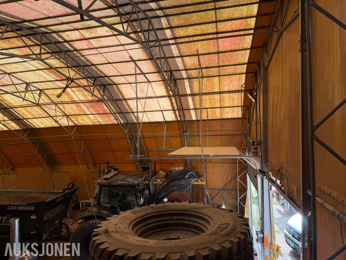 Rubb-Hall lagertelt 595 m2