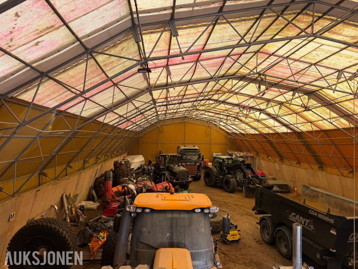 Rubb-Hall lagertelt 595 m2