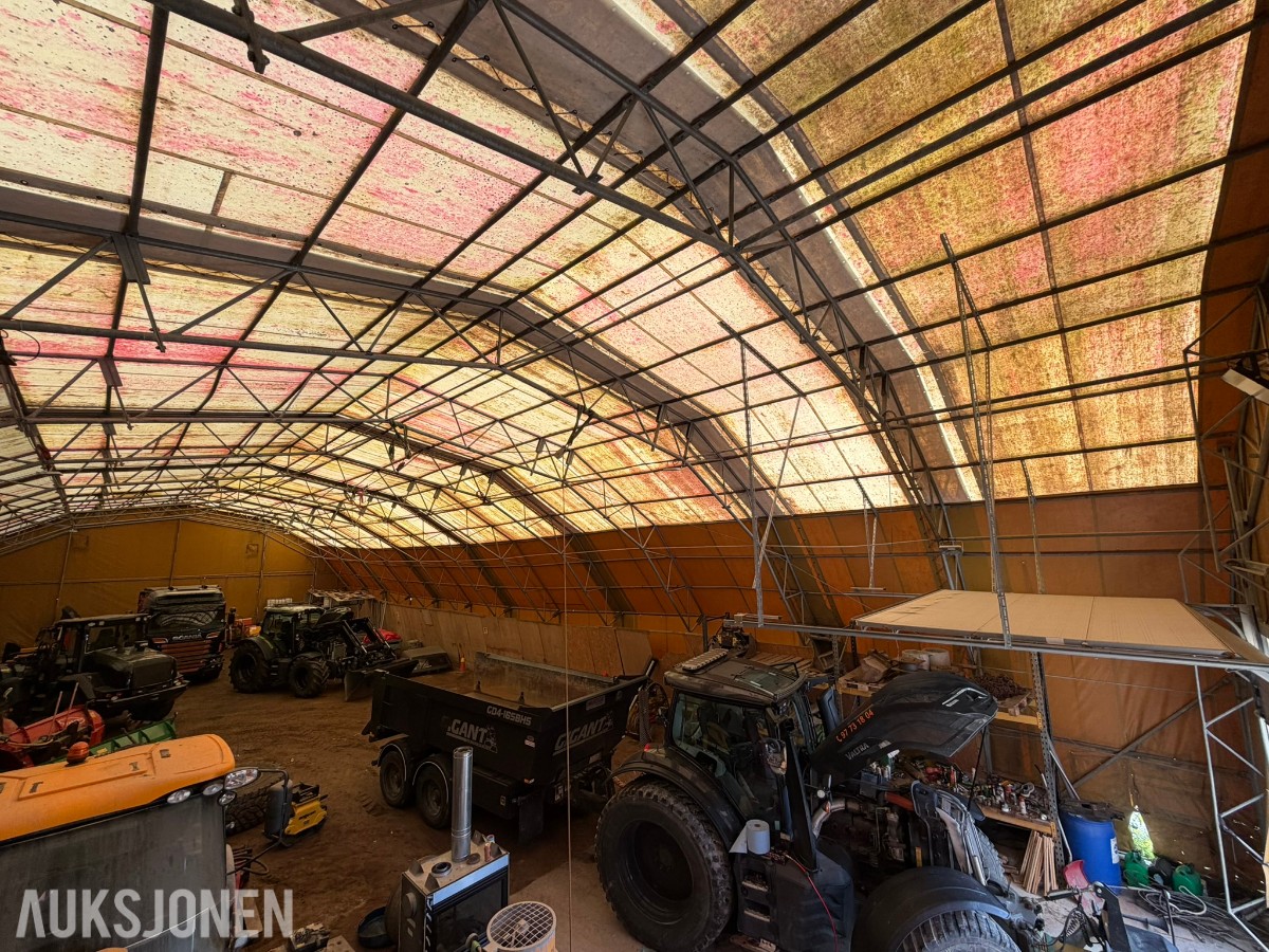 Rubb-Hall lagertelt 595 m2