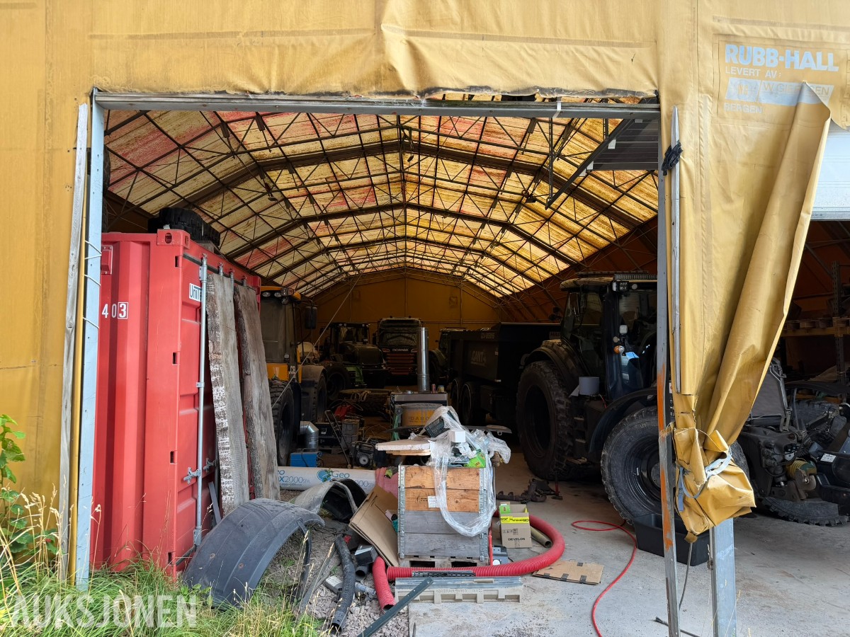 Rubb-Hall lagertelt 595 m2