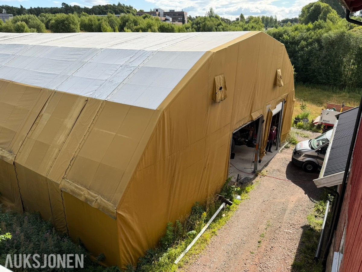 Rubb-Hall lagertelt 595 m2