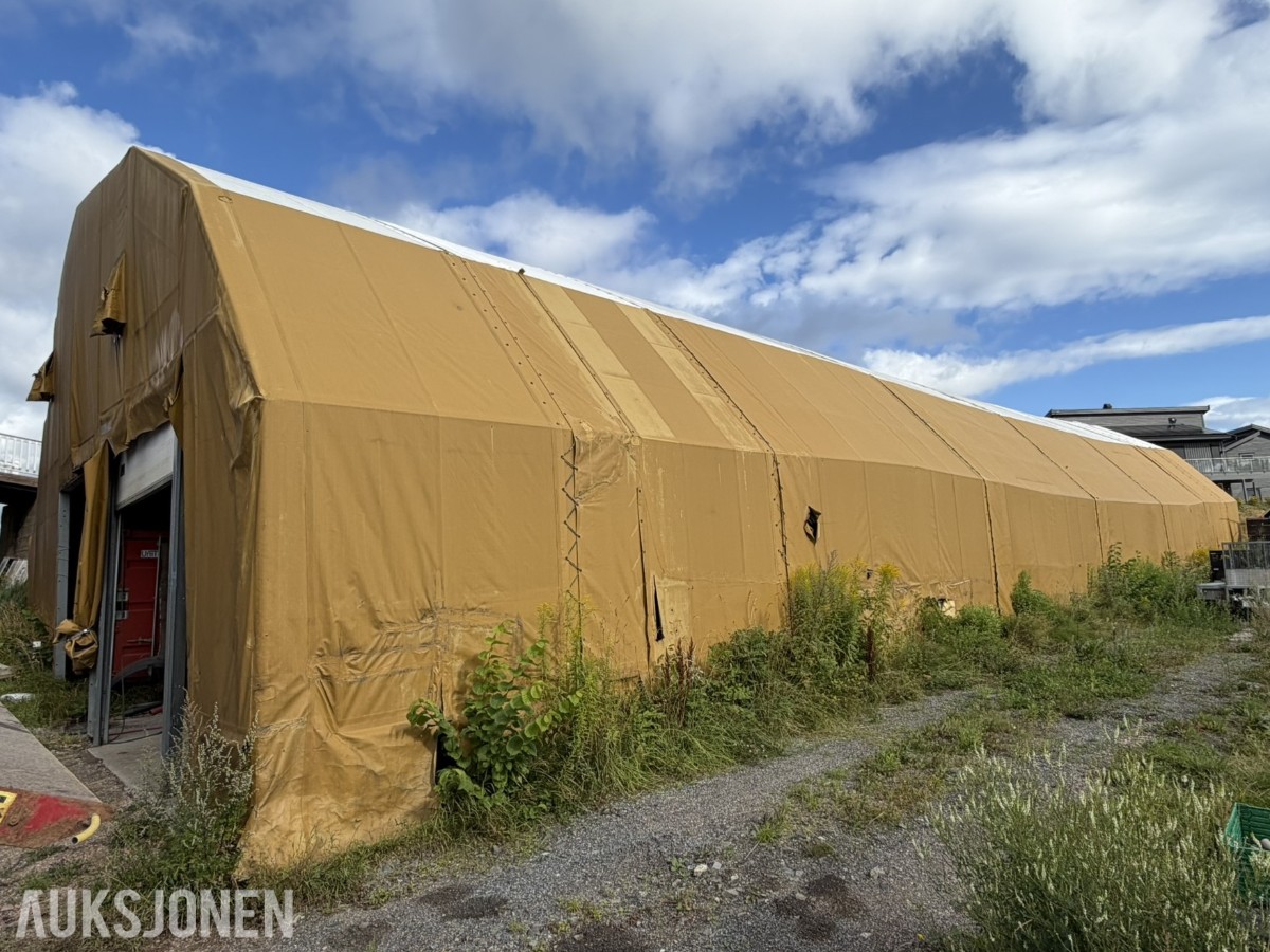 Rubb-Hall lagertelt 595 m2