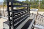 2 STK. UTSTILLINGSSTATIV / DISPLAYSTATIV MED HYLLER