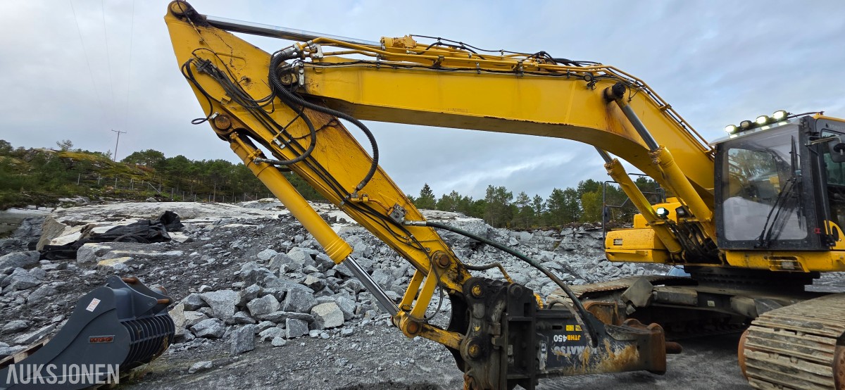 2019 Komatsu PC490LC-11 Beltegraver, 9128 t, pigghammer, ripper, 2 skuffer