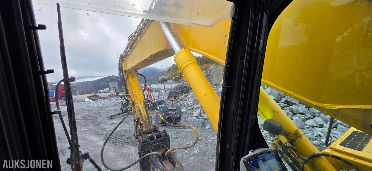 2019 Komatsu PC490LC-11 Beltegraver, 9128 t, pigghammer, ripper, 2 skuffer