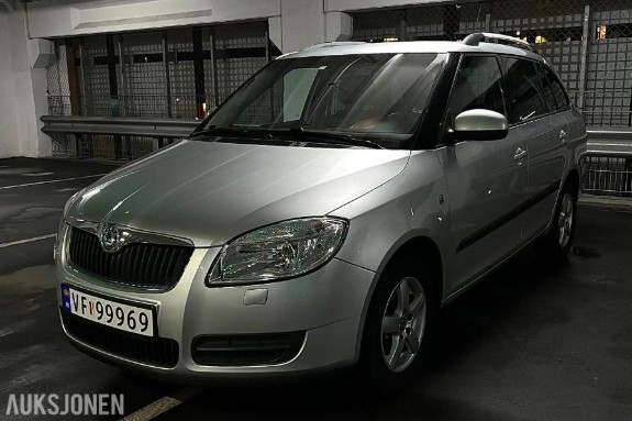 2008 Skoda Fabia 1.2, 109000km, S+V dekk, EU OK til 05.2028