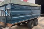 1986 mod. Cabro 10 traktorhenger. 10 tonns nyttelast